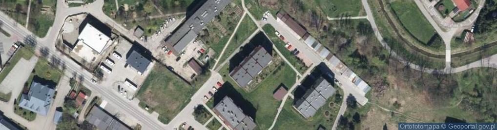 Zdjęcie satelitarne Sklep z Odzieżą Używaną