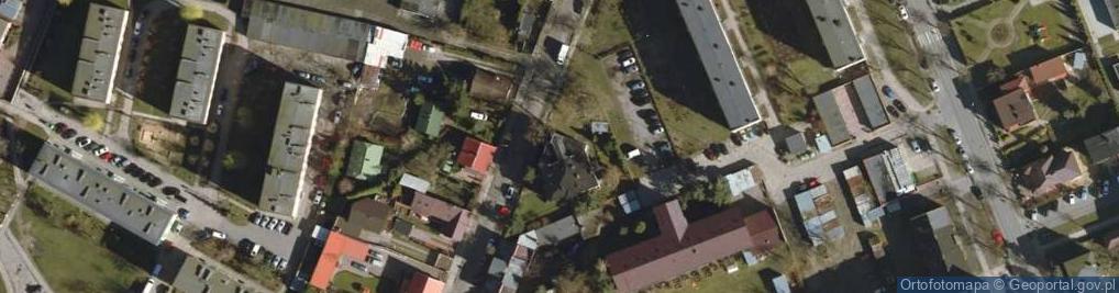 Zdjęcie satelitarne Sklep z Odzieżą Używaną