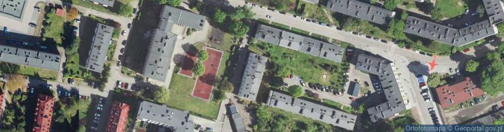 Zdjęcie satelitarne Sklepik Szkolny Zakątek Górecka Mariola i Lesław