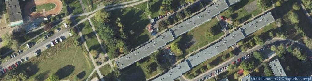 Zdjęcie satelitarne Sklep