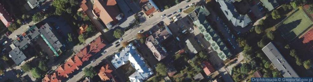 Zdjęcie satelitarne Skoczyńska
