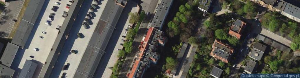 Zdjęcie satelitarne Skrabek-Oćwieja E., Wrocław