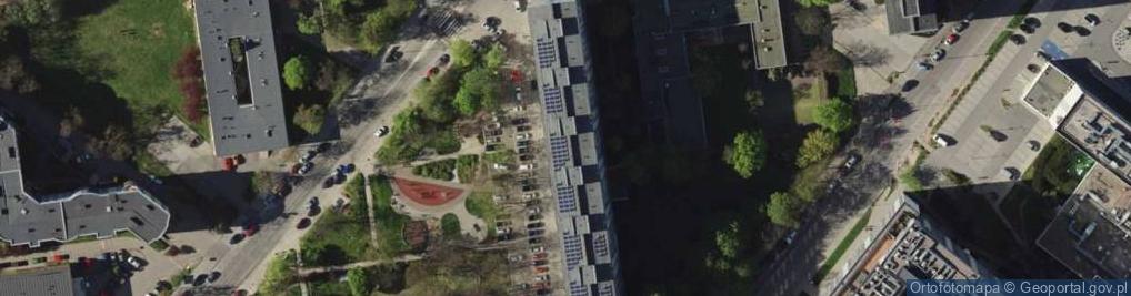Zdjęcie satelitarne Skrobek z., Wrocław