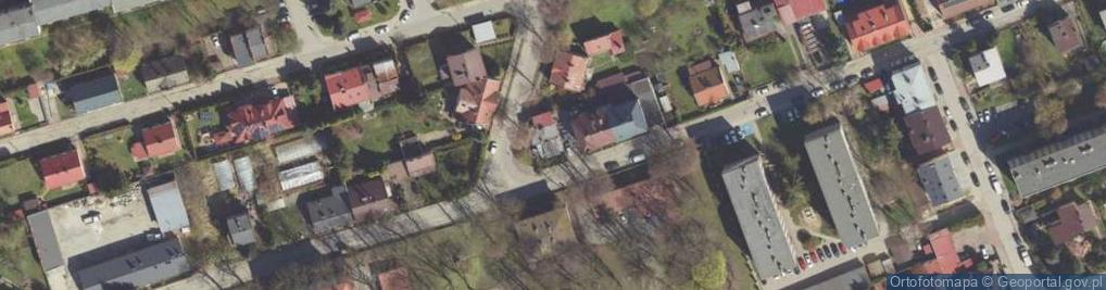 Zdjęcie satelitarne Skulski Adam - Jarglas Zakład Architektonicznego Wystroju Wnętrz, Galicyjskie Biuro Wycen i Obrotu Nieruchomościami