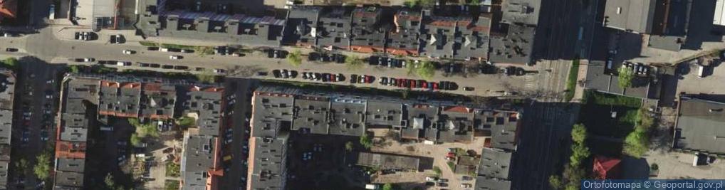Zdjęcie satelitarne skup aut Wrocław PKAUTO