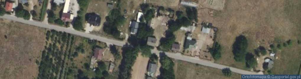 Zdjęcie satelitarne Skup i Sprzedaż Owoców i Warzyw Majewska Krystyna Majewski Józef