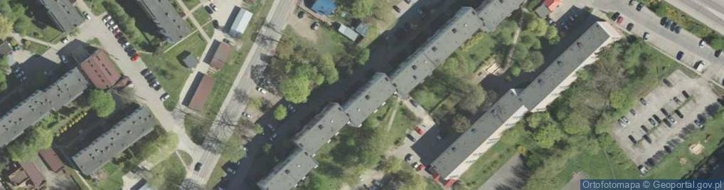Zdjęcie satelitarne Skup Sprzedaż A Spoż PRZ KR Zagr Taxi Osob Kirejczyk Mirosław Stanisław