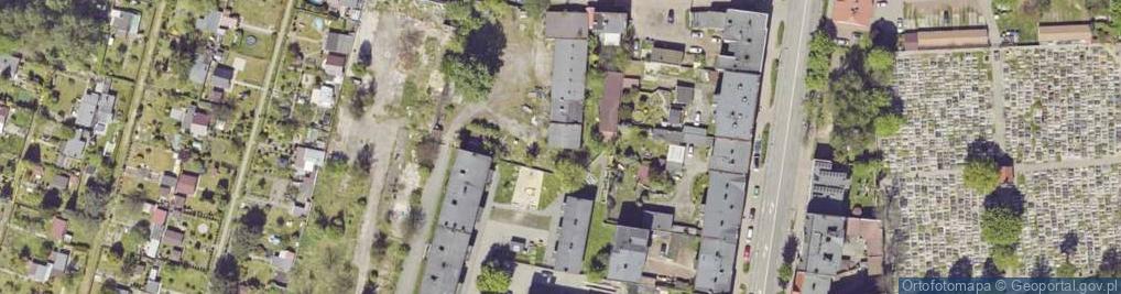 Zdjęcie satelitarne Skup Surowców Wtórnych Ekomet