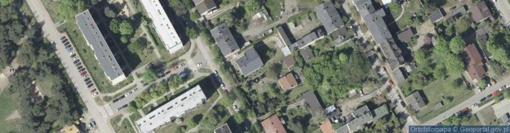 Zdjęcie satelitarne Skup Surowców Wtórnych