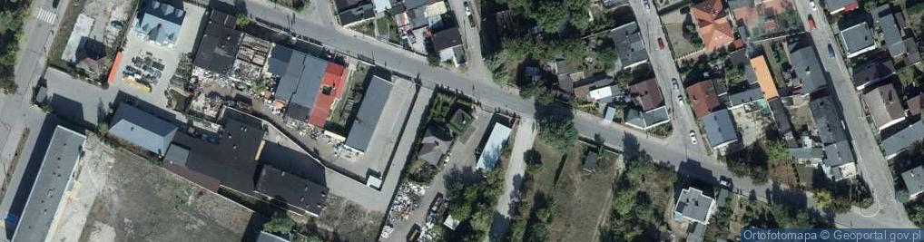 Zdjęcie satelitarne Skup Złomu i makulatury Dariusz Rudewicz Firma Handlowo Usługowa