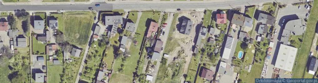 Zdjęcie satelitarne Slany Damian Przedsiębiorstwo Handlowo-Usługowe - Usługi Dla Motoryzacji