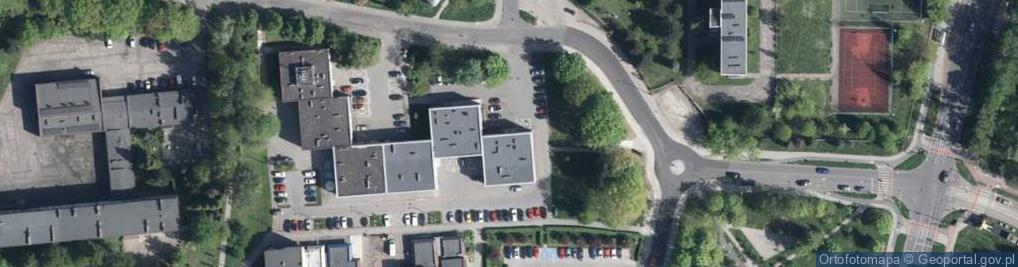 Zdjęcie satelitarne Śląska Agencja Ubezpieczeń Gwarant