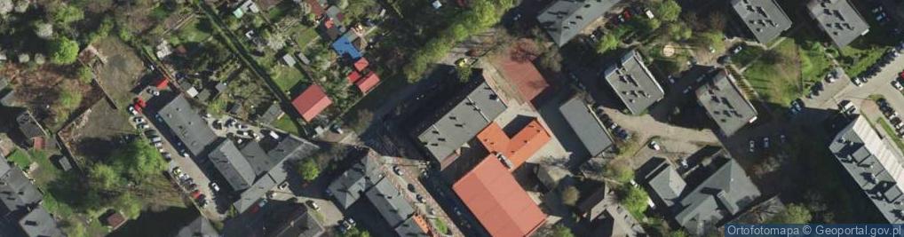 Zdjęcie satelitarne Śląski Okręgowy Związek Pływacki