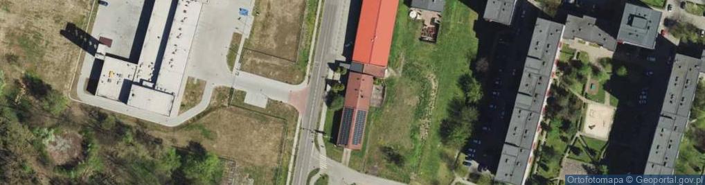 Zdjęcie satelitarne Śląski Związek Judo
