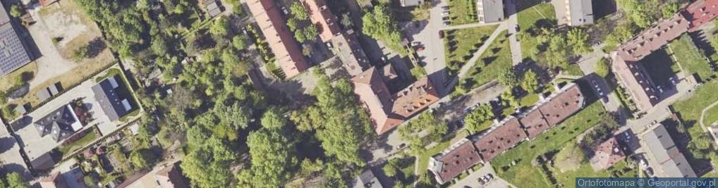 Zdjęcie satelitarne Śląski Związek Szachowy w Katowicach