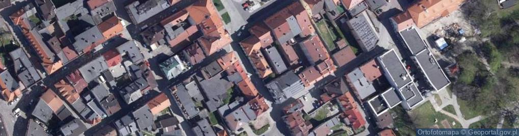 Zdjęcie satelitarne Śląskie Centrum Finansowe Izabela Stramka Marek Szadurski