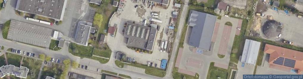 Zdjęcie satelitarne Śląskie Przedsiębiorstwo Techniczno Budowlane