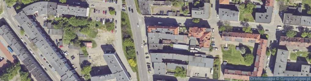 Zdjęcie satelitarne Śląskie Stowarzyszenie Sportowe Grunwald w Bytomiu