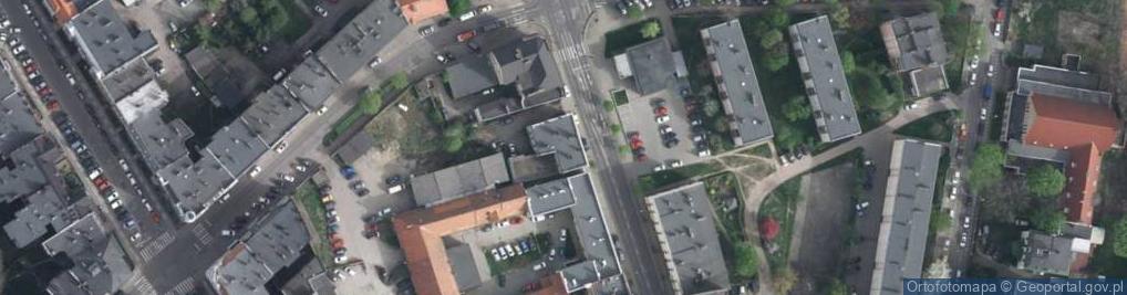 Zdjęcie satelitarne Sławomir Binek Żaluzje-Markizy-Rolety Sławomir Binek