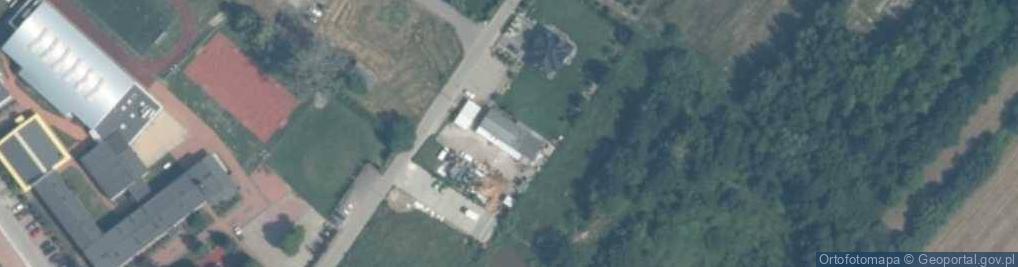 Zdjęcie satelitarne Sławomir Grzęda Zakład Masarski Masarnia