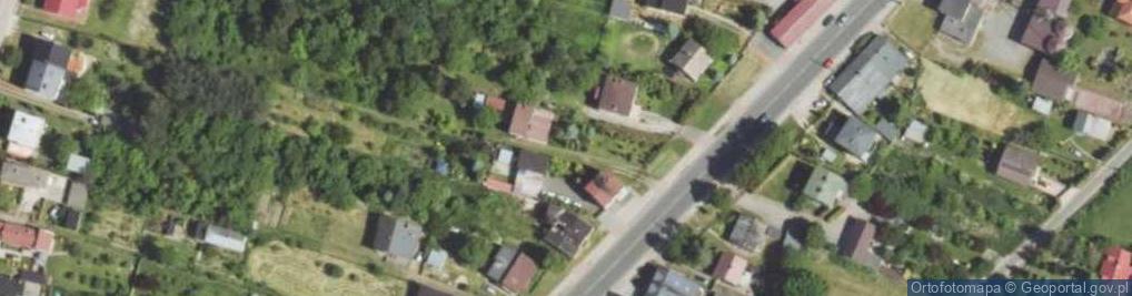 Zdjęcie satelitarne Sławomir Kweczke Przedsiębiorstwo Handlowo-Usługowe Maks