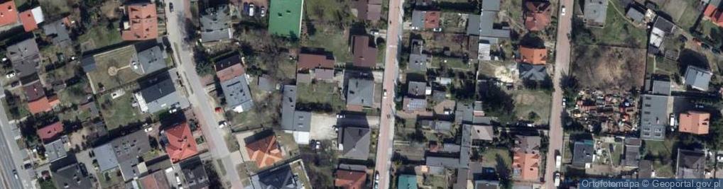 Zdjęcie satelitarne Sławomir Rosiński Przedsiębiorsteo Produkcyjno-Handlowo-Usługowe Łódź Zawilcowa 4