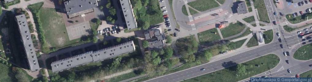 Zdjęcie satelitarne Sławomir Sajnóg Ośrodek Szkolenia Kierowców