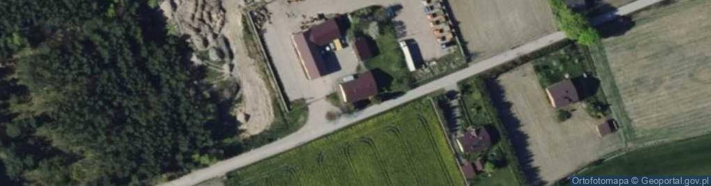 Zdjęcie satelitarne Sławomir Trocha Usługi Załadunkowo-Transportowe