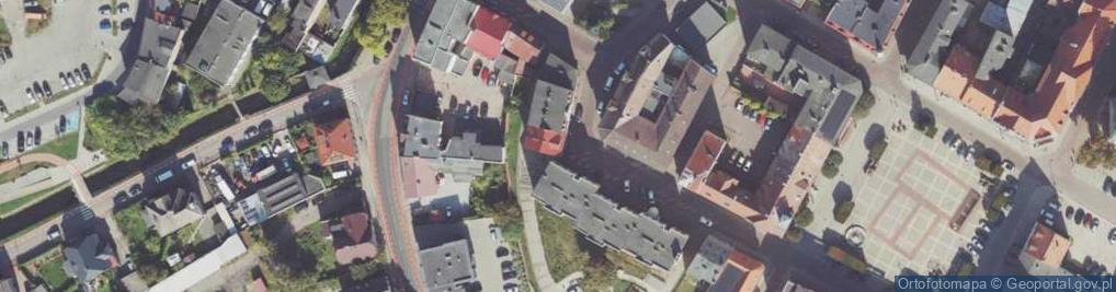 Zdjęcie satelitarne Sławomir Witkowski Firma Handlowo-Produkcyjna Wisła