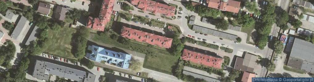 Zdjęcie satelitarne Sławomira Traczyńska Specjalistyczna Praktyka Lekarska