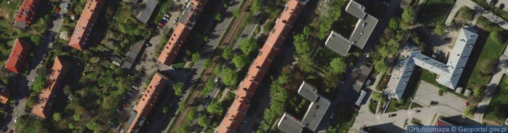 Zdjęcie satelitarne Ślęzak M., Wrocław