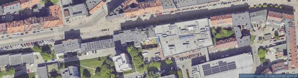 Zdjęcie satelitarne Słodkawa