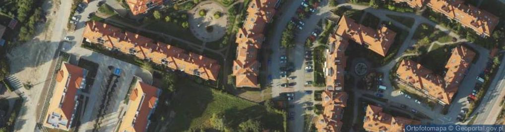 Zdjęcie satelitarne Słodkie Cuda