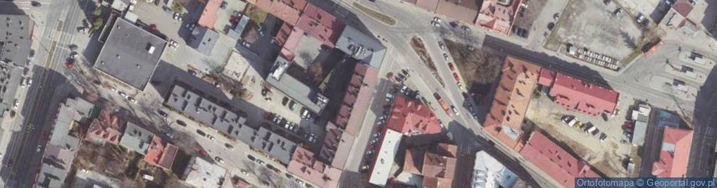 Zdjęcie satelitarne Słodycze-Dystrybucja Dariusz Kamiński