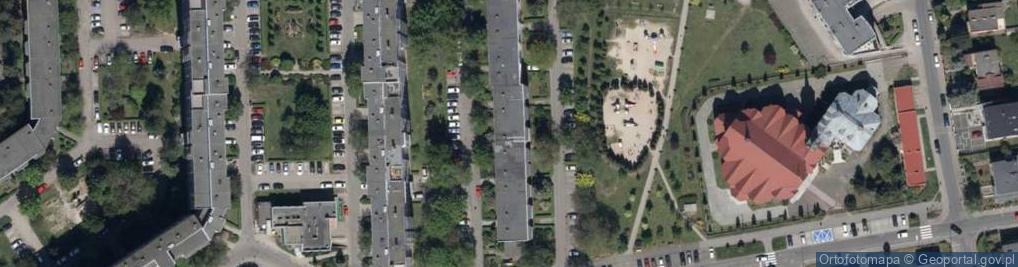 Zdjęcie satelitarne Słowiński D., Wrocław