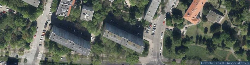 Zdjęcie satelitarne Smajek M., Wrocław