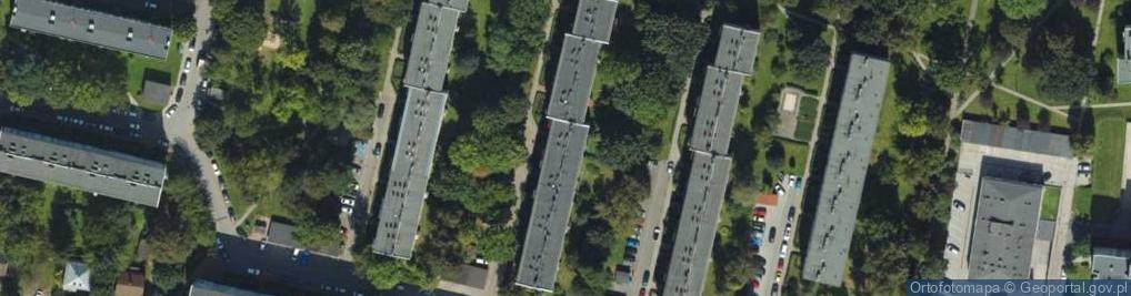 Zdjęcie satelitarne Sokołowska Specjalistyczny Gabinet Ginekologiczno Położniczy