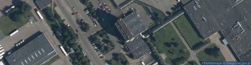Zdjęcie satelitarne Sokołów