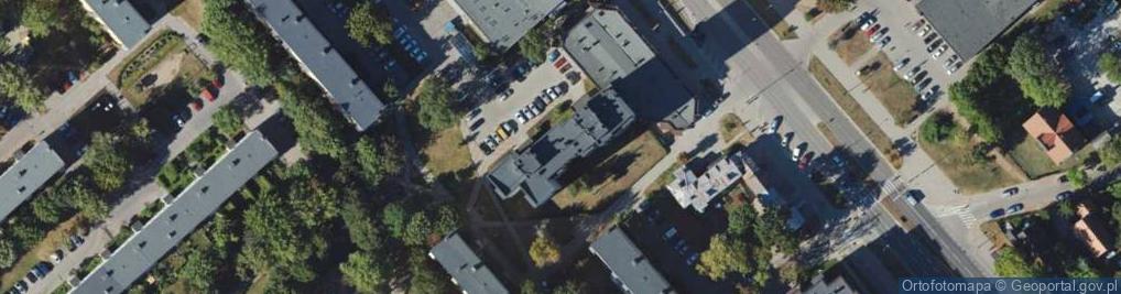 Zdjęcie satelitarne Sokół