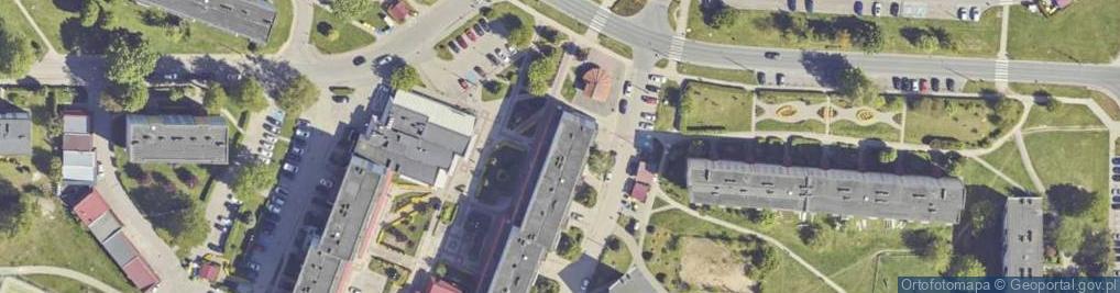 Zdjęcie satelitarne Solarium Kasia