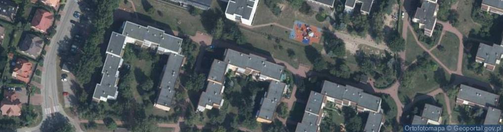 Zdjęcie satelitarne Solarium Planeta Marek Bartelik Piotr Kaczmarski