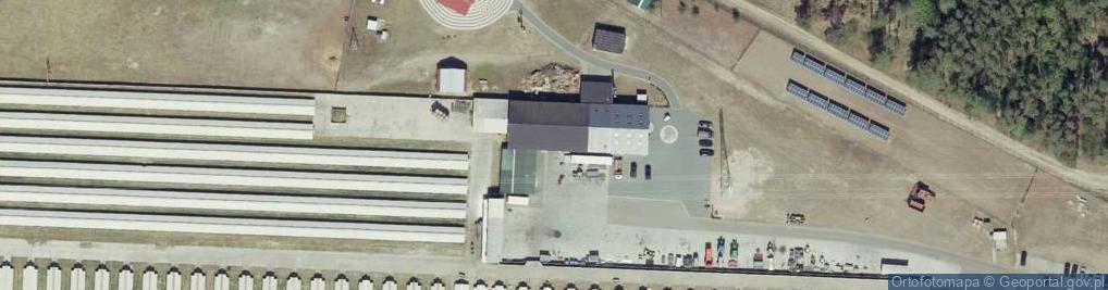 Zdjęcie satelitarne Sonia Tyrka Futerko Gospodarstwo Rolno Hodowlane