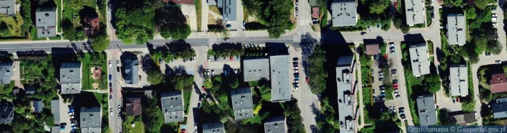Zdjęcie satelitarne SP Cyw Kega Puchejda Wojciech Budny Aleksander