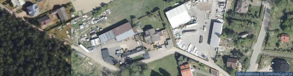 Zdjęcie satelitarne Spaw-Met-Bogdan Tyszka