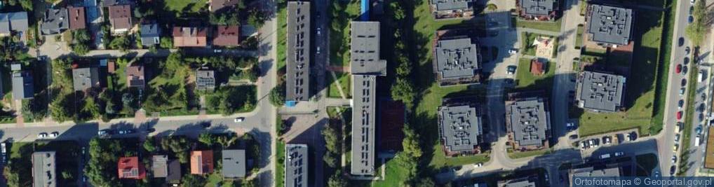 Zdjęcie satelitarne Spec Ośrodek Szkolno Wychowaw Dla Niesłyszących im J Korczaka w Krakowie