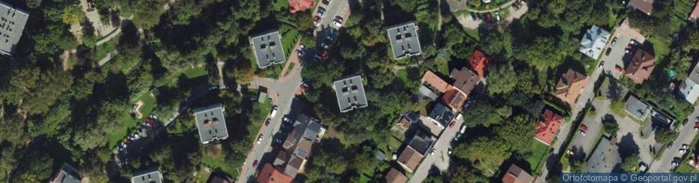 Zdjęcie satelitarne Specjalistyczna Parktyka Lekarska