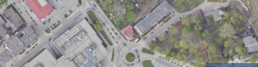 Zdjęcie satelitarne Specjalistyczna Praktyka Lekarska Gabinet Ginekologiczny Lek Med