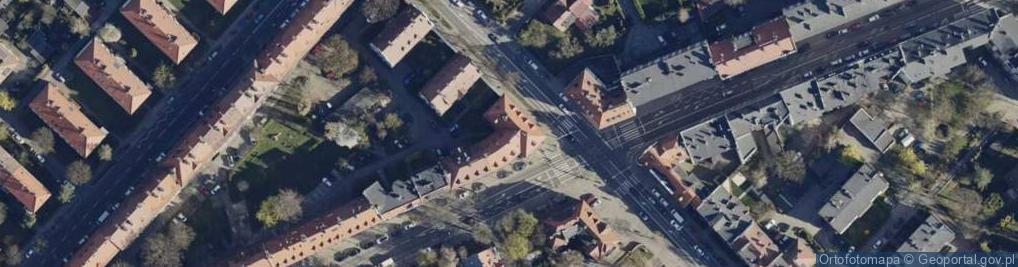 Zdjęcie satelitarne Specjalistyczna Praktyka Lekarska Gastromed Tomasz Zbraniborski