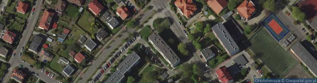 Zdjęcie satelitarne Specjalistyczna Praktyka Lekarska Lek Med