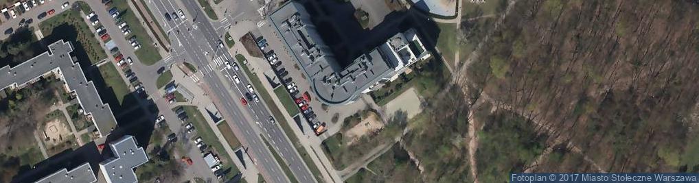 Zdjęcie satelitarne Specjalistyczne Centrum Szkoleniowe Jackpot Bieganowski Robert